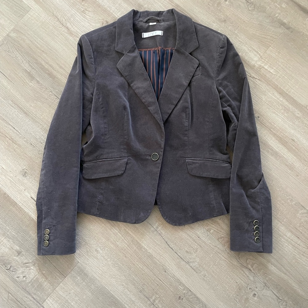 LOFT Gray Blazer